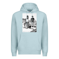 Blue Mist Thelma And Louise Premium Hoodie - PixelWave