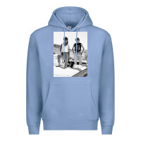 Colony Blue Thelma And Louise Premium Hoodie - PixelWave
