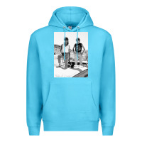 Ocean Blue Thelma And Louise Premium Hoodie - PixelWave