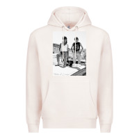 Pale Pink Thelma And Louise Premium Hoodie - PixelWave