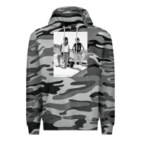 Slate Camo Thelma And Louise Premium Hoodie - PixelWave