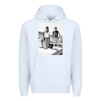 White Thelma And Louise Premium Hoodie - PixelWave