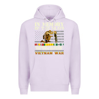 Lilac Vietnam War Veterans US Memorial Day In The Memory Of 58479 38 Premium Hoodie - PixelWave