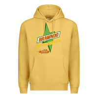 Antique Gold brawndo the thirst mutilator   idiocracy inspired active Premium Hoodie - PixelWave