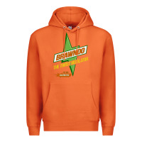 Carrot brawndo the thirst mutilator   idiocracy inspired active Premium Hoodie - PixelWave