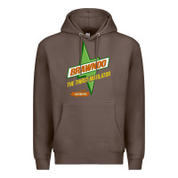 Coffee brawndo the thirst mutilator   idiocracy inspired active Premium Hoodie - PixelWave