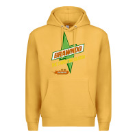 Mustard brawndo the thirst mutilator   idiocracy inspired active Premium Hoodie - PixelWave