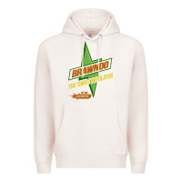 Pale Pink brawndo the thirst mutilator   idiocracy inspired active Premium Hoodie - PixelWave