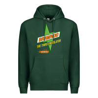 Sports Green brawndo the thirst mutilator   idiocracy inspired active Premium Hoodie - PixelWave