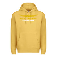 Antique Gold goldwing Premium Hoodie - PixelWave