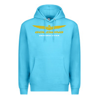 Ocean Blue goldwing Premium Hoodie - PixelWave