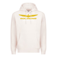Pale Pink goldwing Premium Hoodie - PixelWave