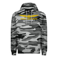 Slate Camo goldwing Premium Hoodie - PixelWave