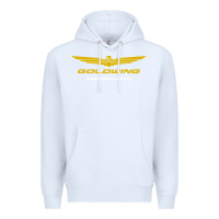 White goldwing Premium Hoodie - PixelWave