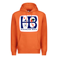 Carrot Coat of arms of Huntington Beach Premium Hoodie - PixelWave