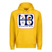 Lemon Coat of arms of Huntington Beach Premium Hoodie - PixelWave