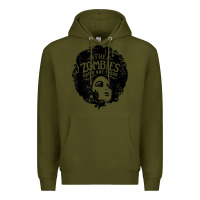 Army Green the zombies   she's not there t shirt Premium Hoodie - PixelWave