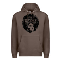 Coffee the zombies   she's not there t shirt Premium Hoodie - PixelWave