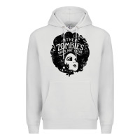 Dove Grey the zombies   she's not there t shirt Premium Hoodie - PixelWave