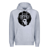 Heather Grey the zombies   she's not there t shirt Premium Hoodie - PixelWave