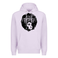 Lilac the zombies   she's not there t shirt Premium Hoodie - PixelWave