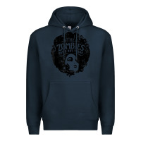 Navy the zombies   she's not there t shirt Premium Hoodie - PixelWave