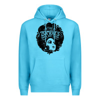 Ocean Blue the zombies   she's not there t shirt Premium Hoodie - PixelWave
