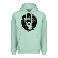 Seafoam the zombies   she's not there t shirt Premium Hoodie - PixelWave