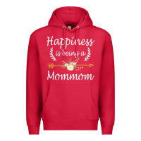 Cardinal happiness is being a mommom  cute mothers day gifts Premium Hoodie - PixelWave