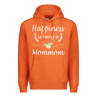 Carrot happiness is being a mommom  cute mothers day gifts Premium Hoodie - PixelWave