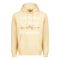 Pina Colada happiness is being a mommom  cute mothers day gifts Premium Hoodie - PixelWave