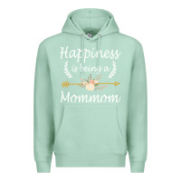 Seafoam happiness is being a mommom  cute mothers day gifts Premium Hoodie - PixelWave