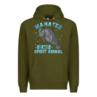 Manatee Gifts Premium Hoodie | Teevron