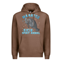 Chestnut manatee gifts Premium Hoodie - PixelWave