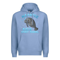 Colony Blue manatee gifts Premium Hoodie - PixelWave