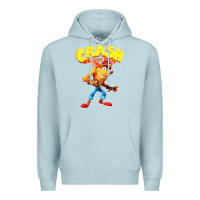 Blue Mist crash bandicoot Premium Hoodie - PixelWave