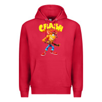 Cardinal crash bandicoot Premium Hoodie - PixelWave