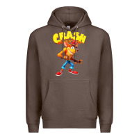 Coffee crash bandicoot Premium Hoodie - PixelWave