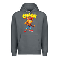Rock crash bandicoot Premium Hoodie - PixelWave