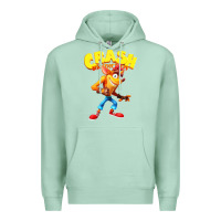 Seafoam crash bandicoot Premium Hoodie - PixelWave