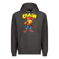 Smoke crash bandicoot Premium Hoodie - PixelWave