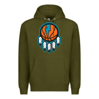 Army Green OKC Thunder Dreamcatcher 1 Premium Hoodie - PixelWave