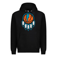 Black OKC Thunder Dreamcatcher 1 Premium Hoodie - PixelWave