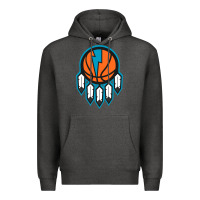 Charcoal Heather OKC Thunder Dreamcatcher 1 Premium Hoodie - PixelWave