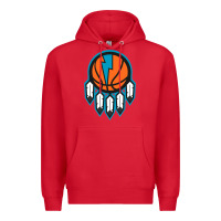 Red OKC Thunder Dreamcatcher 1 Premium Hoodie - PixelWave