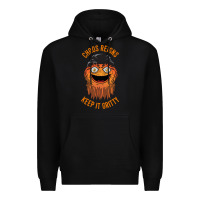 Black chaos reigns keep it gritty Premium Hoodie - PixelWave