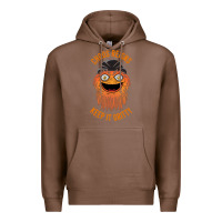Chestnut chaos reigns keep it gritty Premium Hoodie - PixelWave