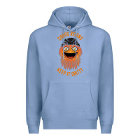 Colony Blue chaos reigns keep it gritty Premium Hoodie - PixelWave