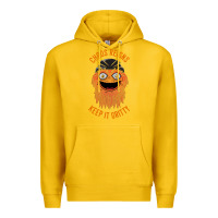 Lemon chaos reigns keep it gritty Premium Hoodie - PixelWave