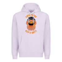 Lilac chaos reigns keep it gritty Premium Hoodie - PixelWave